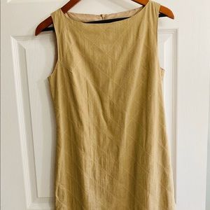 Women’s Summer Dress Gold, Size Small